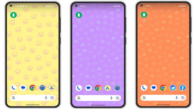 Cách tạo hình nền Emoji trên Android 13/14 Beta