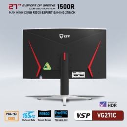 Màn hình cong VSP 27inch ESport Gaming VG271C