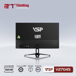 Màn hình phẳng LED tràn viền Slim Bezel VSP V2704S
