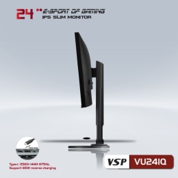 Màn hình phẵng VSP 24inch 2K eSport Gaming VU241Q - QHD /USB-C Type-C