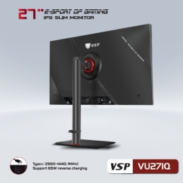 Màn hình phẳng VSP 27inch 2K eSport Gaming VU271Q - QHD /USB-C Type-C