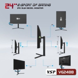 Màn hình VSP Esport Gaming FHD 24inch - VG248B
